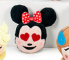 Peluche Disney Emoji Minnie coeurs 10 cm