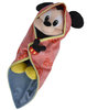 Peluche Disney Mickey avec couverture 25 cm