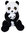 Peluche Panda avec bébé 50 cm