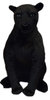 Peluche Panthere noire assise 62 cm