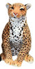 Peluche Leopard assis 62 cm