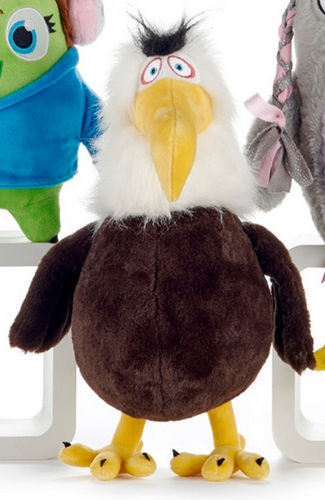 Peluche Angry Birds 2 aigle vaillant 35 cm