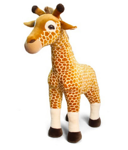 Peluche girafe 100 cm debout
