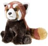 Peluche panda roux assis 30 cm
