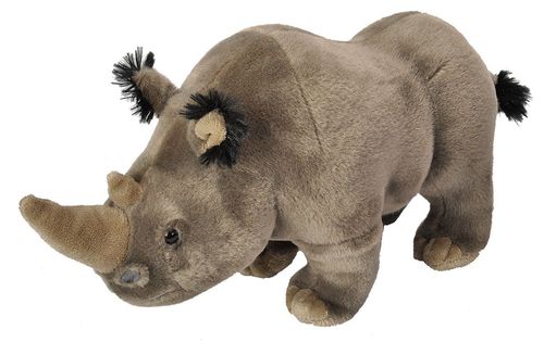 Peluche Wild Republic rhinoceros adulte 30 cm