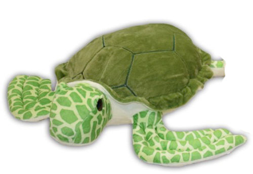 Peluche tortue marine verte 70 cm