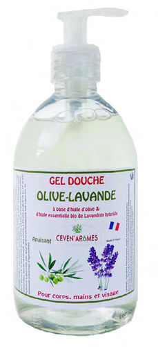 Gel douche Olive Lavande 500 ml