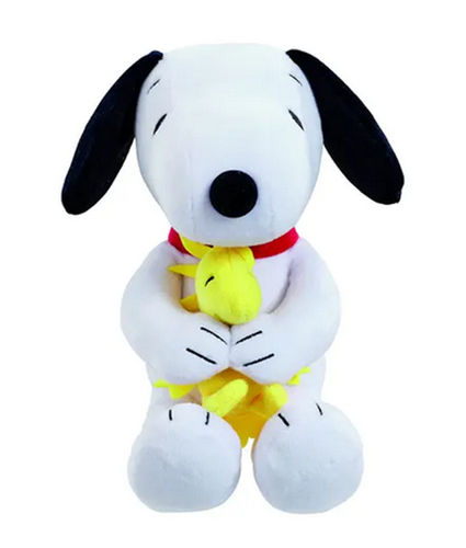 Peluche Snoopy avec Woodstock dans les bras 20 cm