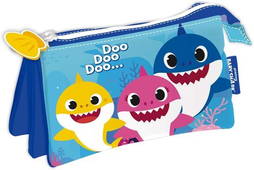 Trousse Baby Shark 3 compartiments