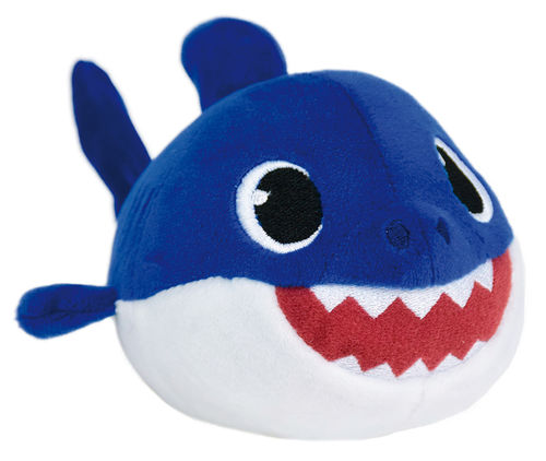 Peluche Baby Shark bleu 17 cm