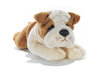 Peluche Plush & Company chien Bulldog anglais couché 40 cm