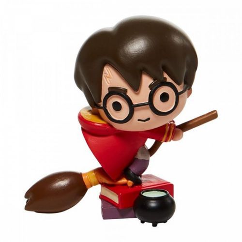 Figurine Chibi Style Harry Potter sur son balai 8 cm