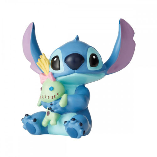 Figurine Stitch Disney Tradition avec doudou 9 cm