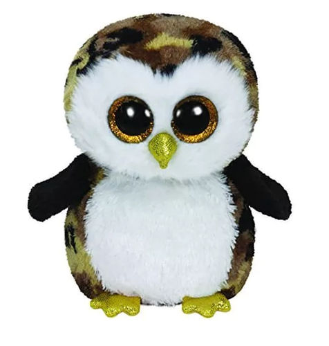 Peluche Beanie Boo's chouette Owliver 15cm