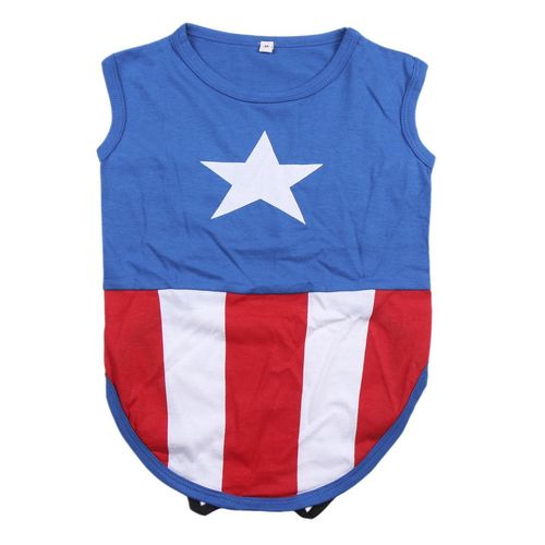 Vêtment pour chien Tee Shirt Avengers Captain America XS