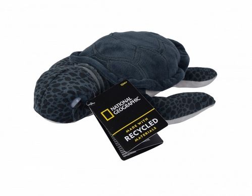 Peluche tortue National Geographic 25 cm