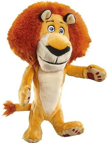 Peluche Madagascar Alex le lion 18 cm