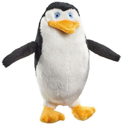 Peluche Pingouin de Madagascar Skipper 18 cm