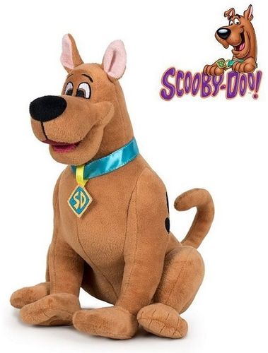 Peluche Scooby Doo 28 cm assis