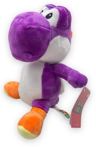 Peluche Super Mario Yoshi violet 25 cm
