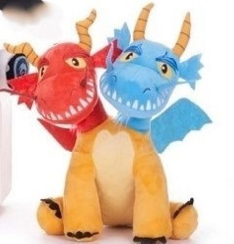 Peluche Dragons Dreamworks Wu et Wei 30 cm