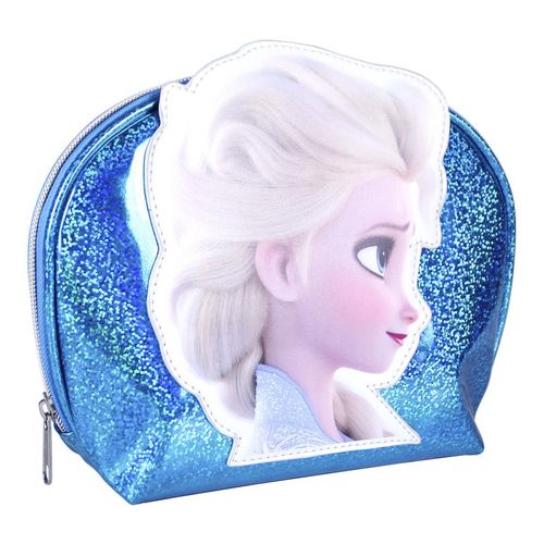 Trousse de toilette Reine des Neiges Elsa bleue