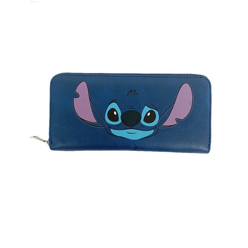 Portefeuille Stitch Bleu 19 cm