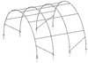 Structure nue en acier galvanisé ROXANE largeur 6 m pas à 1,50 m
