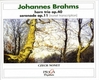 JOHANNES BRAHMS (1833-1897) - SERENADE No. 1 Op. 11 - Czech Nonet
