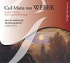 Carl Maria von WEBER (1786-1826) : CHAMBER WORKS WITH CLARINET - Prazak Quartet, P. Moraguès