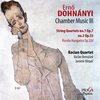 ERNO DOHNANYI  (1877-1960) - CHAMBER MUSIC Vol. 3 - Kocian Quartet, V.BERNÁŠEK, J. KLEPÁČ