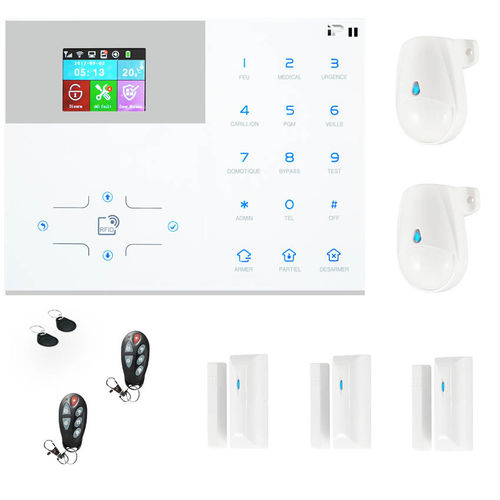 Kit alarme sans fil Meian Orion IP+GSM 4G - pour appartement 1 à 3 pieces