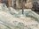 Huile sur toile "Paysage enneigé" par Fernand Dubich (ref. au Lotz)