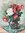 Aquarelle "Bouquet de roses au pot en métal" par Georges Burger