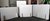Paroi de bureau pour Protection covid 80 x 50 cm en carton Blanc & Kraft