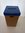 Couvercle poubelle en carton FSC bleu