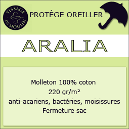 Aralia par Tissage du Moulin - Protège oreiller