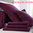 Drap housse bermuda 2x70x190cm - Percale unie Cyclamen BLANC DES VOSGES