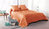 Mosaïque orange 37 par Linder - Plaid 150x150cm -