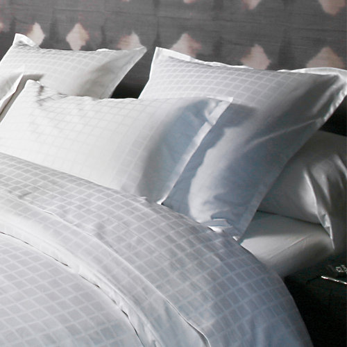 Taie d'oreiller 50x73cm - Palace blanc par Blanc des Vosges