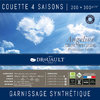 Angeline 4 saisons par Drouault - Couettes 200x200cm - 200 + 300g/m²