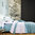 Taie d'oreiller 65x65cm - Absolu aqua par Blanc des Vosges