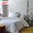 Drap 240x300cm - Flocons ardoise par Blanc des Vosges