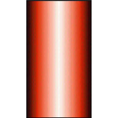 Dégradé Rouge par Garnier Thiebaut - Drap de plage 100x180cm