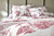 Housse de couette 140x200cm - Promenade bois de rose par Blanc des Vosges