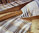Housse de couette 200x200cm - Horizon Ocre par Blanc des Vosges