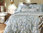 Housse de couette 200x200cm - Flora Perle par Blanc des Vosges