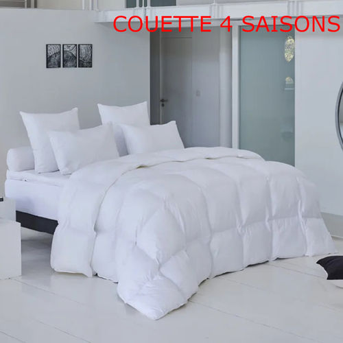 Oural 4 saisons 200 g/m² + 200 g/m² par Drouault - couette légère et chaude - synthétique