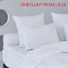 Oural light par Drouault - Oreiller moelleux 45x70cm (pour taie 50x75)