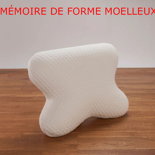 All In One par Drouault - Oreiller à mémoire de forme moelleux